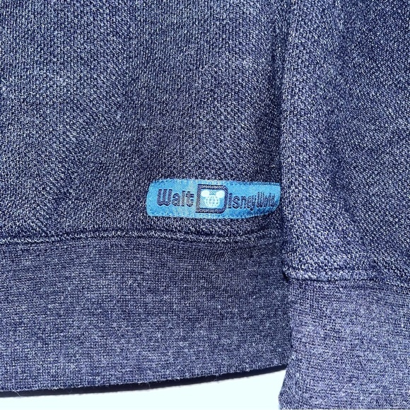 Walt Disney World Navy Blue Mickey Mouse Compass Crewneck Size Small - Picture 6 of 6